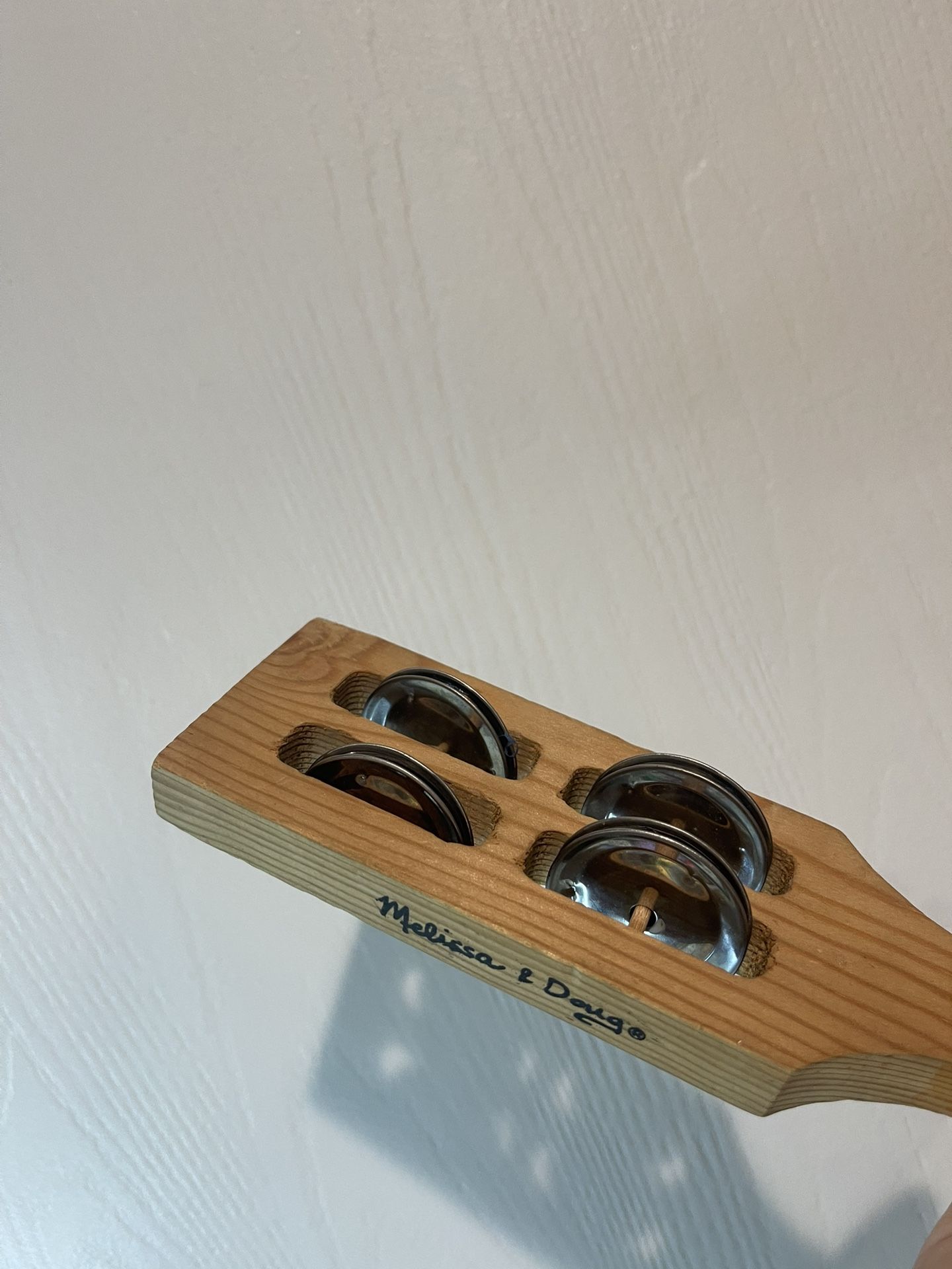 Melissa and Doug wooden Tambourine toy kids baby toy