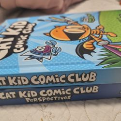 2 Cat Kid Comic Books By Dav Pilkey