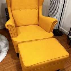 Armchair And Ottoman