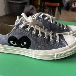 Comme des Garcons PLAY Grey, Converse Chuck Taylor All Star 70 