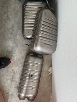 Muffler and resonator for Mercedes