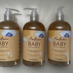 Shea Moisture baby wash & shampoo 