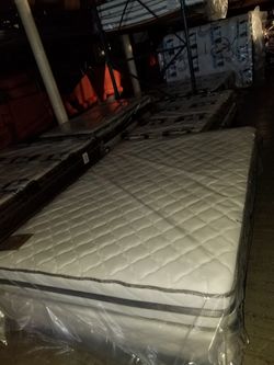 New orthopedic full size mattress and matching box spring