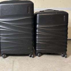  American Tourister Tranquil 3-Piece Hardside Set BLACK 20"-24"
