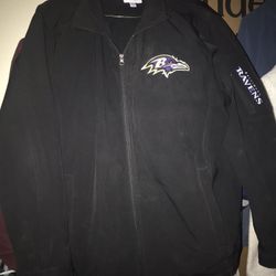 Lnew Extra Large Ravens Nfl Zip Up Coat Very Nice Only $50 Firm