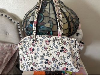 Viral Mickey & Minnie Mouse Floral Tote Bag