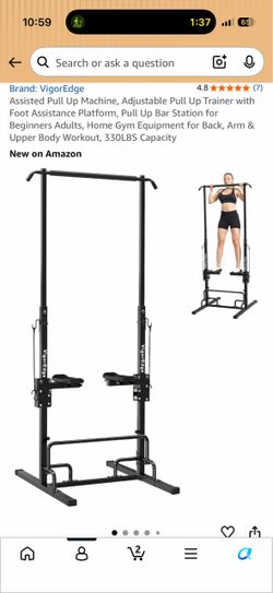 VigorEdge Assisted Pull Up Machine New in Box