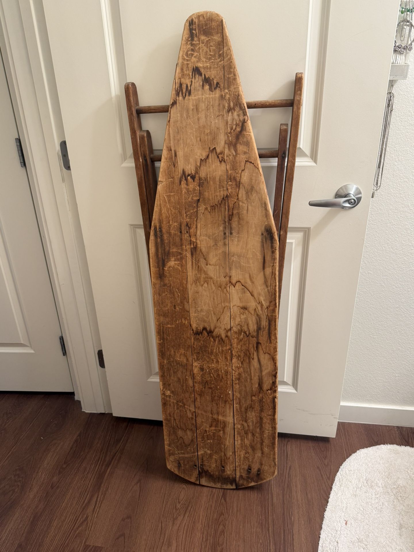 Antique Wood Ironing Board