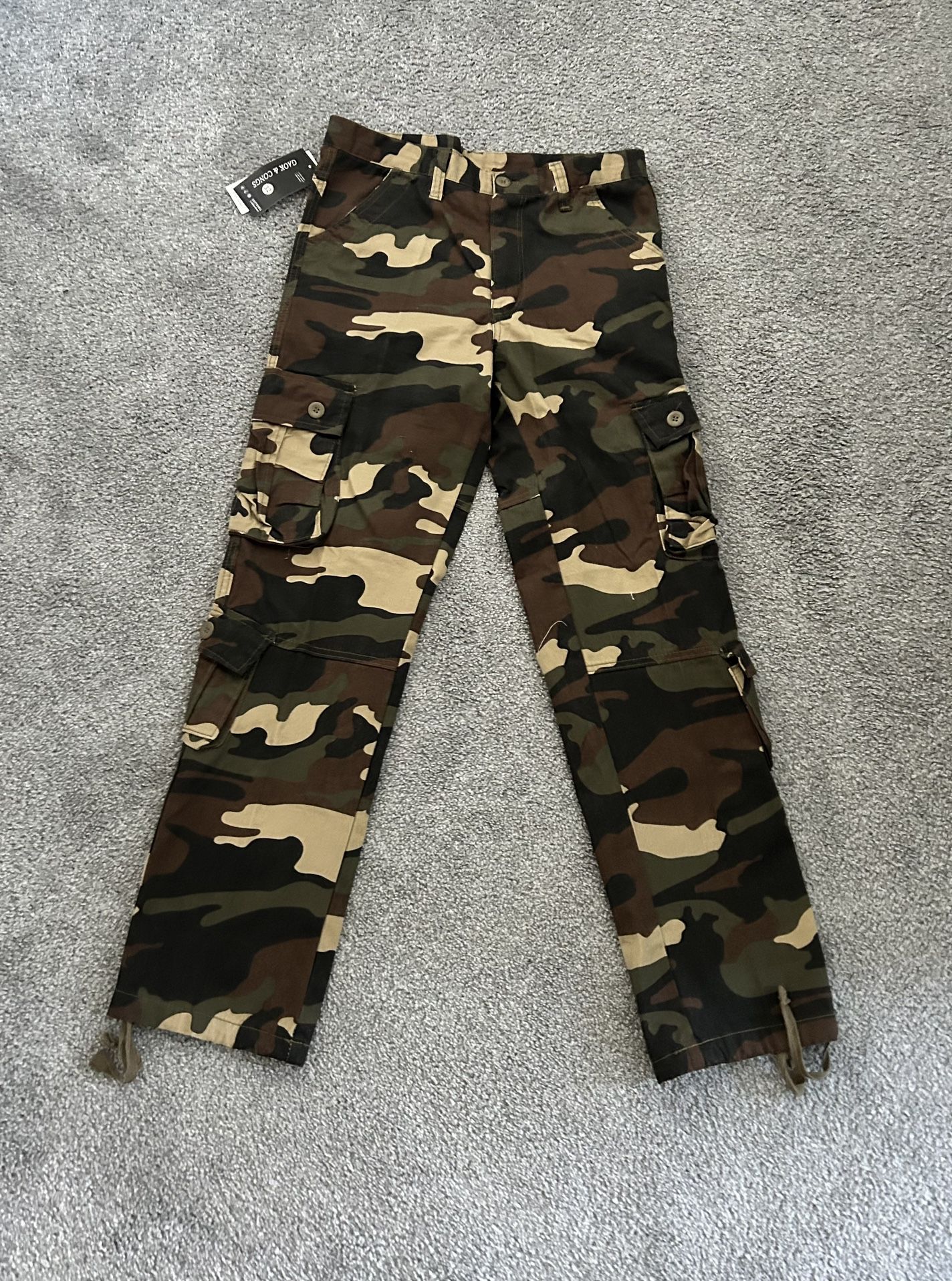 GAOK & CONGS cargo Army Pants Size 32