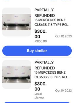 Mercedes Benz Cls63 Side skirts