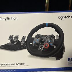 Logitech Play Station Steering Wheel For Ps5/ps4 PS3