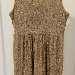 Beautiful Golden Party Wear