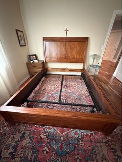 Wooden Queen Bed Frame