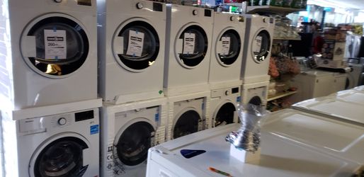 Stackable washer and dryer new in the Box