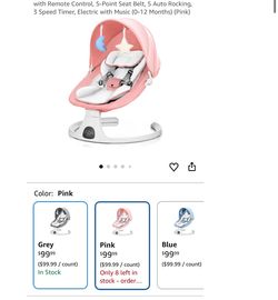 Baby swing