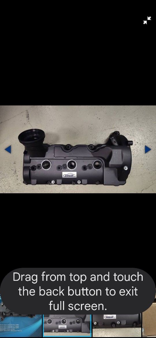 Left Engine Valve Cover for Audi A6 A7 A8