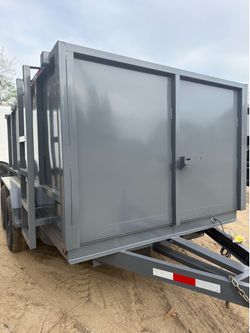 New 12ft Long Hydraulic Dump Trailer