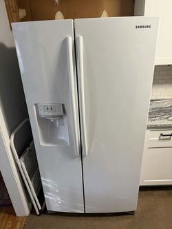 Samsung Side-by-Side Refrigerator White