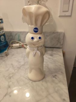 Pillsbury Doughboy foaming soap pump container
