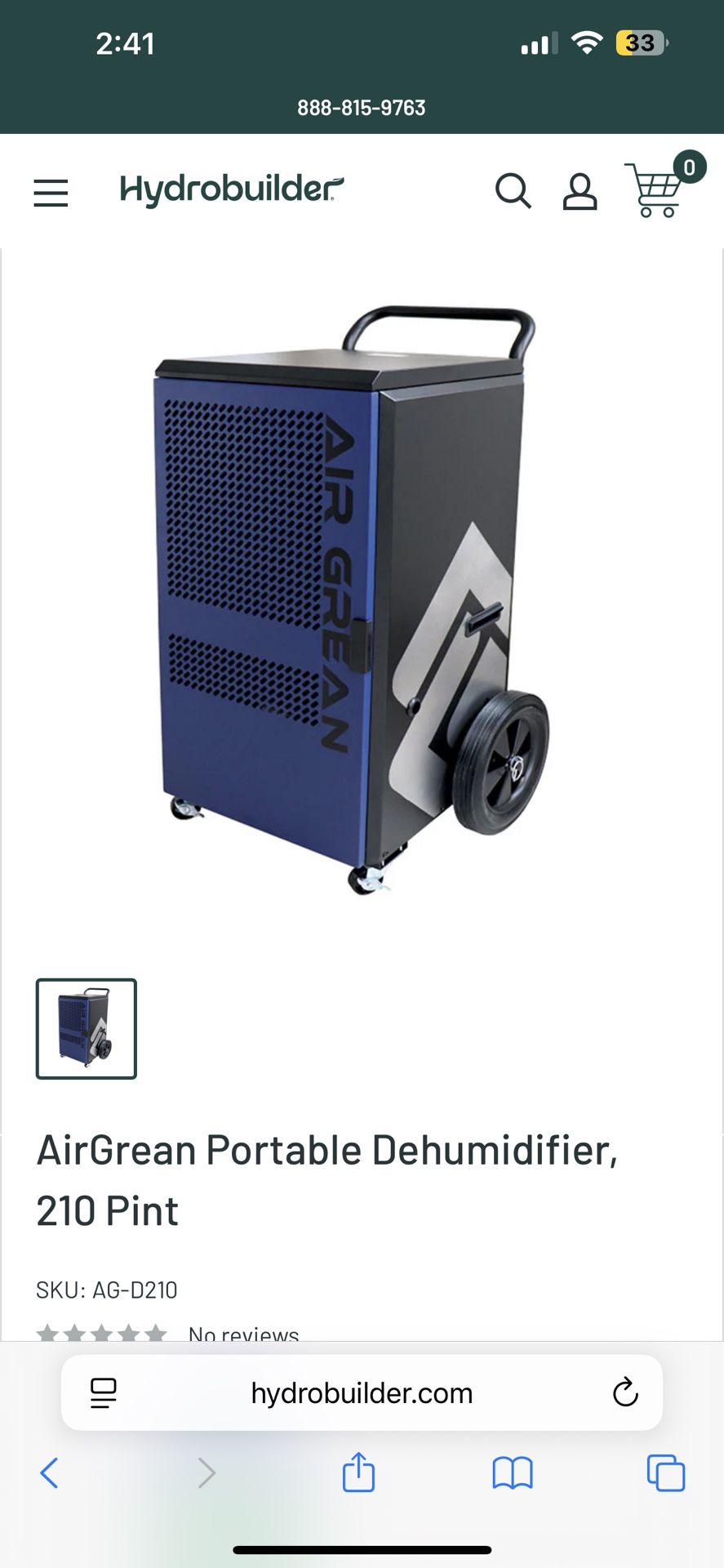 Used Dehumidifier