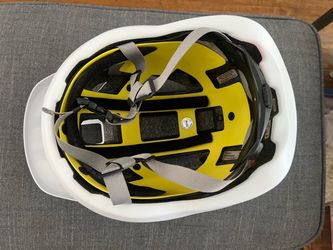 White Specialized Helmet