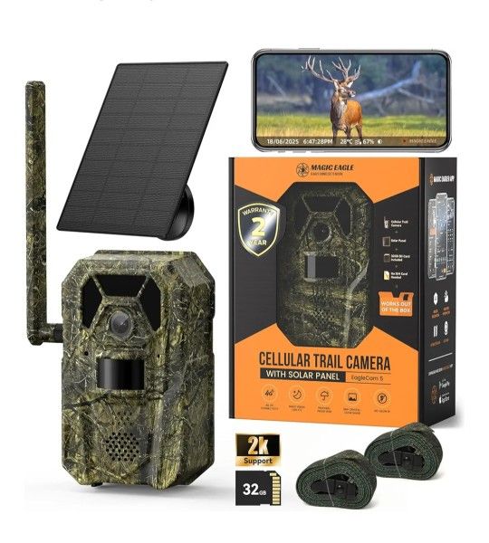 MagicEagle Trail Camera 4G Cellular