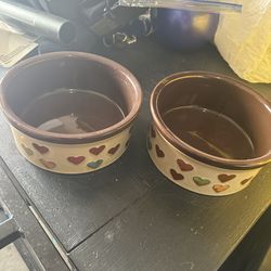 Dog bowl set