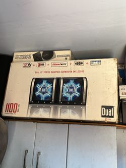 DUAL 12' ported Bandpass Subwoofer Encloser