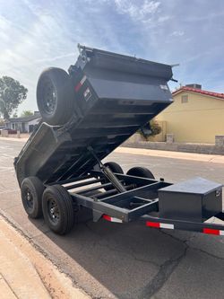 2022 Lamar Dump Trailer 5x10