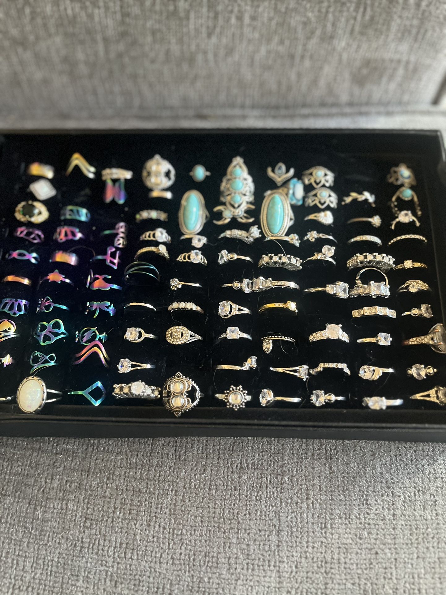 Many Beautiful Rings To Choose From 