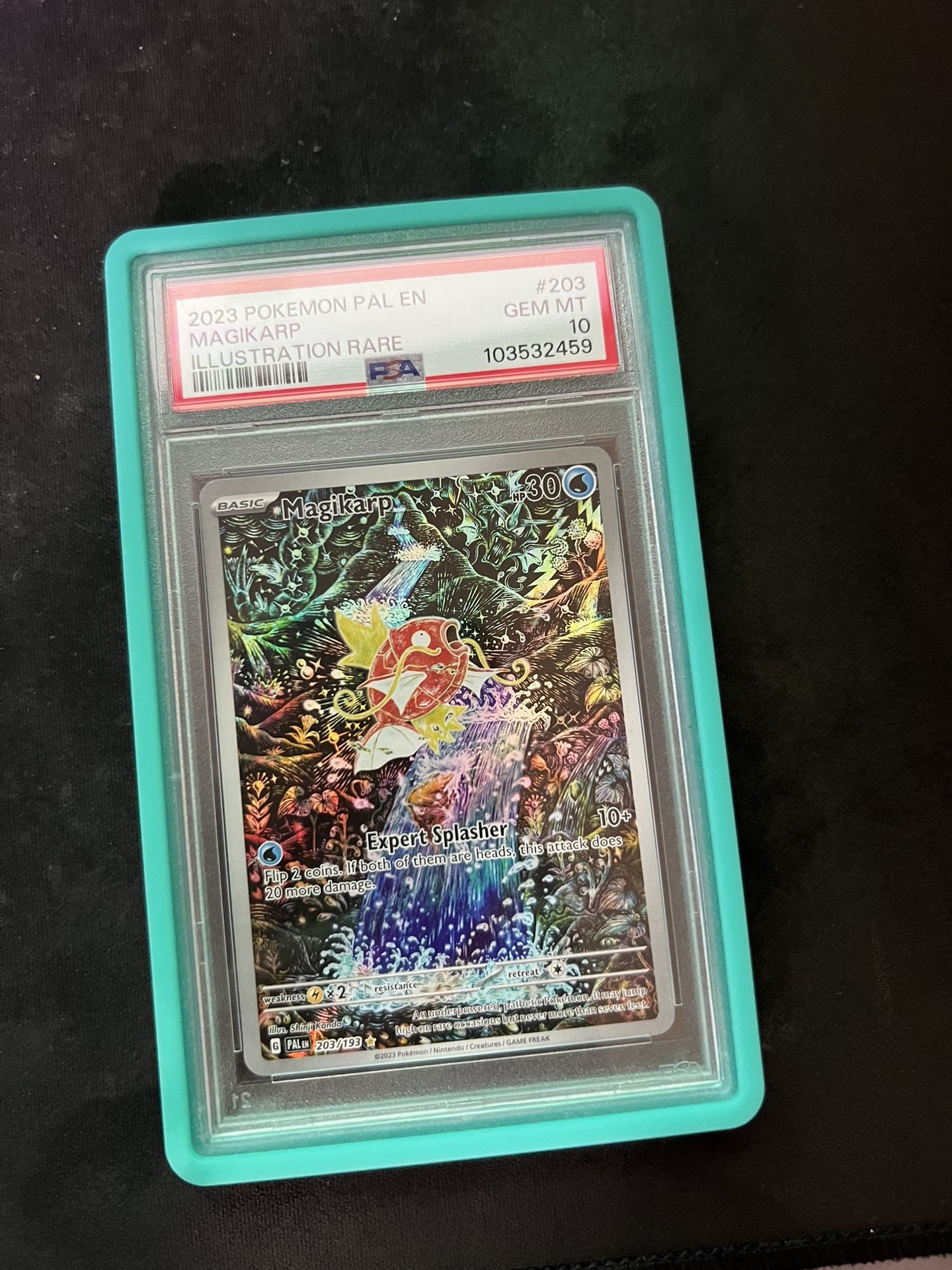 Magikarp 203 PSA Paldea Evolved