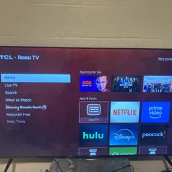 65 Inch TCL Roku Tv 