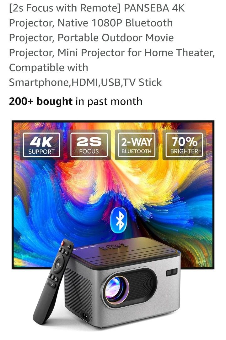 Projector and Remote Screen