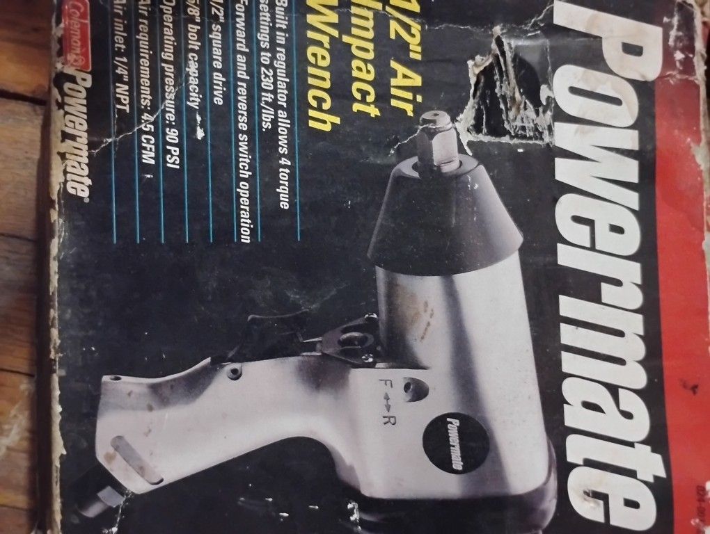 POWERMATE 1/2 Inch IMPACT WRENCH