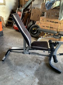 Marcy Adjustable Weight Bench W/ Leg - Gym Weight Lifting Equipment- (DELIVERY AVAILABLE!) for Sale in Stamford, CT - OfferUp