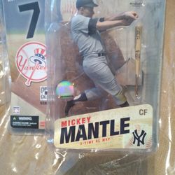 Mickey Mantle Mcfarland Figure  New In Package !