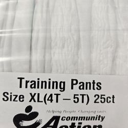 Pañales entrenadores size 4t-5t