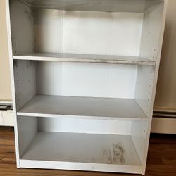 Wooden Organizer - White - 2 Ft 7 Inches Height And 2 Ft 1 Inches Wide 
