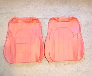 CAR SEAT COVER /TOYOTA C- HR Hybrid (2018-2020) in a "red wine" color.