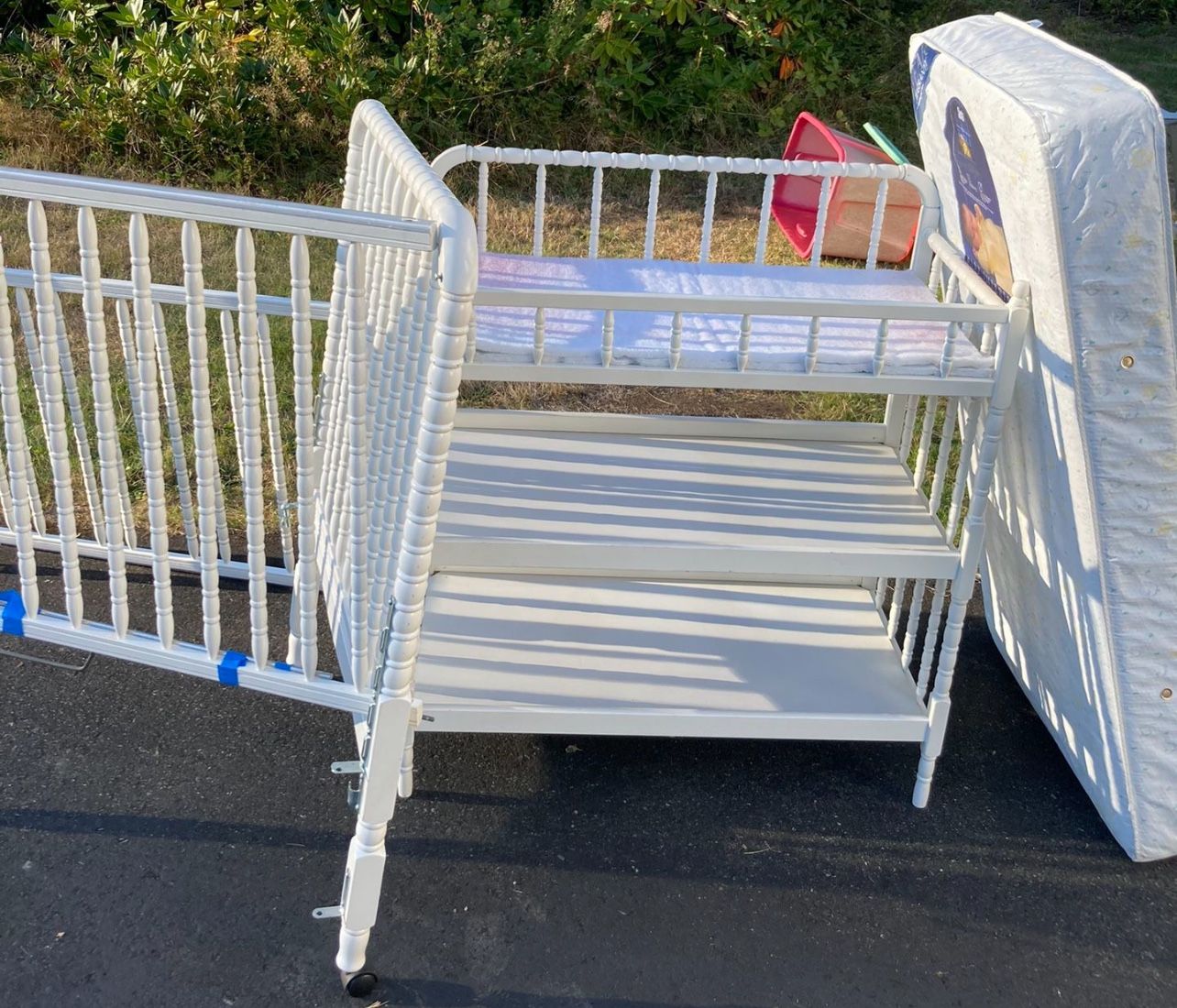 Crib & Changing Table Set