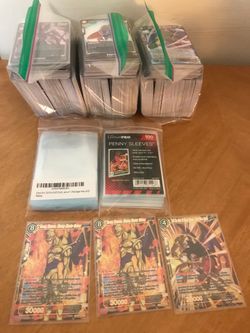 Dragon Ball Z Cards And Sleeves