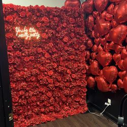 Flower Wall Valentines Day Special 