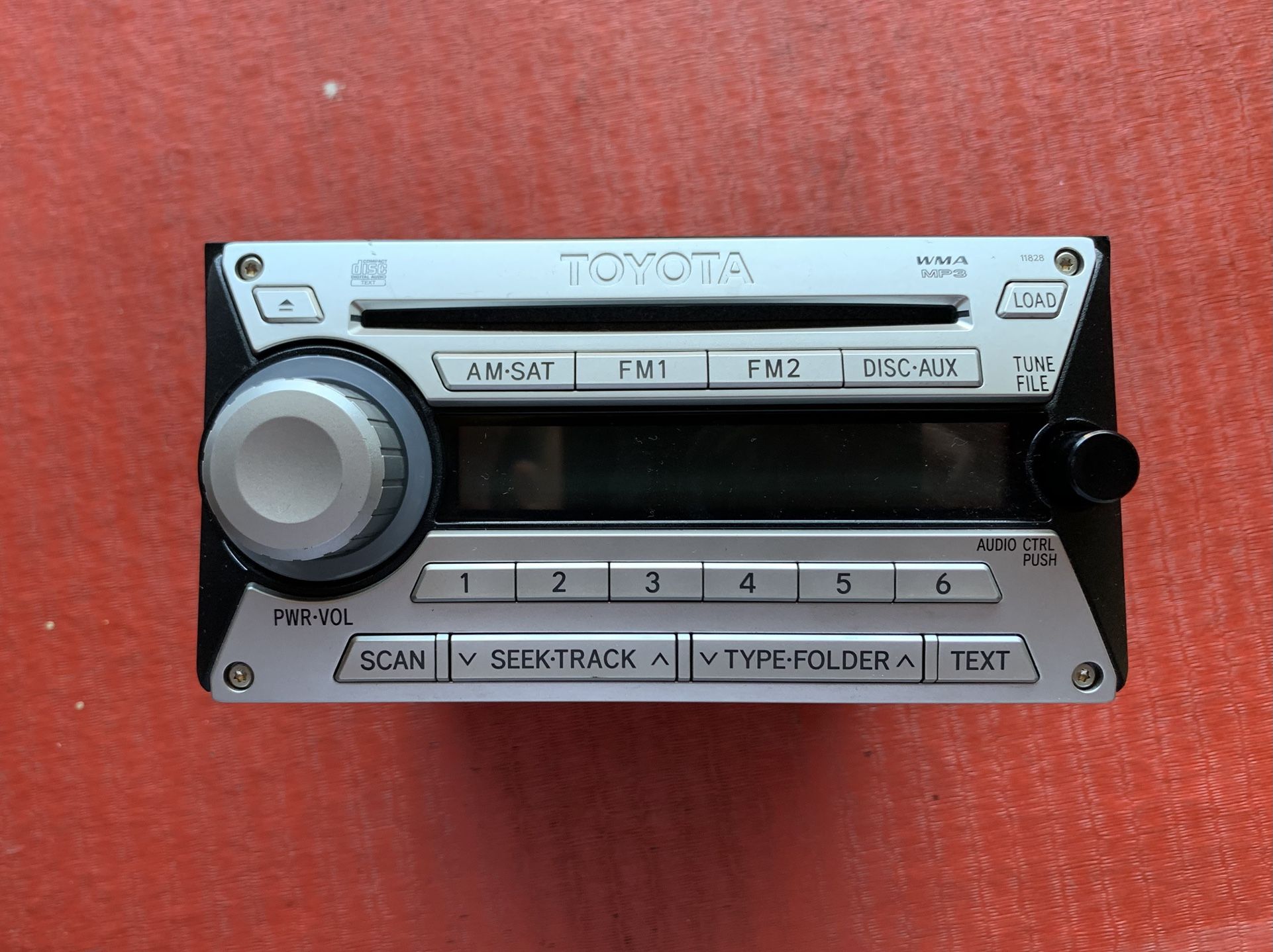 2007 - 2010 Toyota Fj Cruiser Radio Stereo FM AM CD 6 Disc MP3 Player Oem