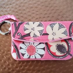 Vera Bradley Wallet,  Id Case W Key Chain