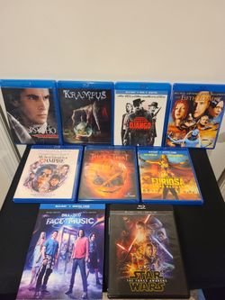 Blu Ray Movies 10 Each