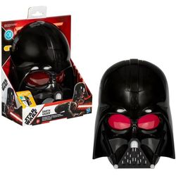 STAR WARS Darth Vader Electronic Mask with Phrases & Sound Effects, Costume for Kids