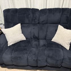 2 Dual Power Loveseats w/ Heat & Vibration 