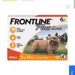 Frontline Plus Flea & Tick Spot Treatment for Small Dogs