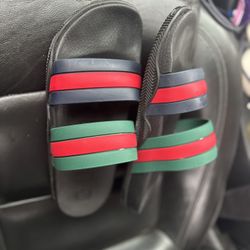 Authentic Gucci Sherry Line Rubber Sandals