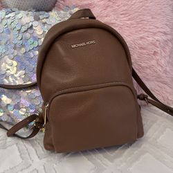 Michael Kors Leather Backpack